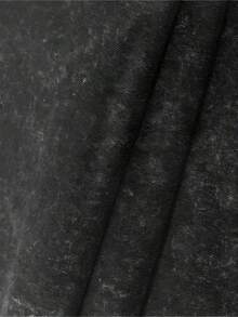 Jesus Healing Christian Printed T-Shirt, 1 Piece, 230g Washed, High-Quality Wax Printed Cotton Retro Fashion Brand T-Shirt, Suitable For Summer T-Shirt With A Certain Thickness, Holiday Gift - Unisex Plus Size Top-Valentine Gift - 黑色 - 查看 5