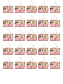 1 túi đựng đồ vệ sinh cá nhân đa năng bằng PVC, túi đựng mỹ phẩm PVC trong suốt, túi trang điểm dung tích lớn, túi trang điểm tự thiết kế chữ cái, túi đựng đồ du lịch chống thấm nước, túi đựng mỹ phẩm du lịch tối giản với nhãn dán chữ cái, thích hợp đựng mỹ phẩm, nước hoa, đi biển, trường học, phòng tắm, lễ hội, Ngày của Mẹ, Giáng sinh, món quà tuyệt vời cho mẹ, gia đình, bạn bè, túi đựng đồ vệ sinh cá nhân du lịch unisex, túi trang điểm phòng tắm. - Nhiều màu - Xem 4