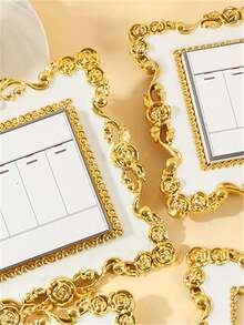 1 Stück Gold-Weiß Schalter Aufkleber, verwendet für Schalter Dekoration und Halloween, Weihnachten, Heim Wanddekoration