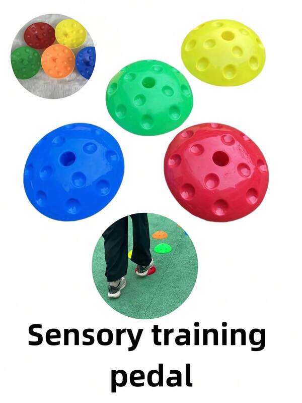2pcs Sensory Training Stepping Stones, High Index Plastic, Suitable For Enhancing Coordination And Balance For Indoor/Outdoor Games, Essential For Outdoor Sports Training