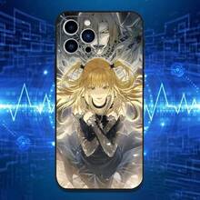 Anime D-Death M-Misa Notes Phone Case Covercompatible With  17,16,15,14,13,12,11 Plus,Pro Max,XS,X,XR,SE,Mini,8,7,Soft Silicone Black Cover,Covercompatible With  17 Case,  17 Pro Case,  17 Pro Max Case - Z2 - View 10