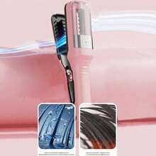 1 X AutoPro USB Rechargeable Electric Hair Straightener, Electric Detachable Scissors, Anti-Frizz Hair Straightening Device, Automatic Anti-Frizz Control, High-Speed Blades, Low Noise Home Haircutting Tool, Holiday Gift - Multicolor - View 11