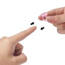 Wholesale 50/100Pcs Disposable Eyelash Glue Fan Cup Rings Holder Container Tattoo Pigment Eyelash Extension Tools Lash Supplies - Multicolor - View 5