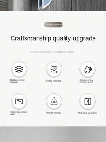 Suporte para toalhas de porta de armário (1 unidade) - Gancho compacto sem furos, ideal para cozinha, banheiro e armários - Perfeito para pendurar toalhas e panos de prato - Fácil instalação, organização de cozinha, armazenamento no banheiro, acessórios modernos para casa, utensílios de cozinha - Multicolorido - Ver 8