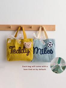 1 pièce Sac à dos personnalisé pour enfants - Sac à dos personnalisé pour les préscolaires, sacs d'école personnalisés pour tout-petits, cadeaux d'anniversaire mignons pour les enfants, cadeaux pour la rentrée scolaire, cadeaux pour garçons et filles, fournitures de Noël - Multicolore 2 - Voir 8