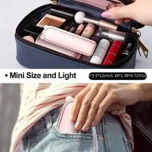 Portable Mini USB Rechargeable Fan, 3 Speed Adjustable, Foldable Handheld Personal Eyelash Fan, Suitable For Girls/Women, Travel & Outdoor Activities