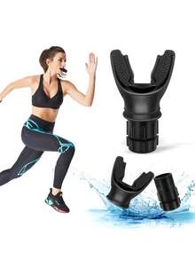 1pc Portable Lung Capacity Resistance Breathing Trainer, Adjustable Muscle Respiratory Training Device, Multi-Color, Beach Essential, Beach Accessory, Compact Breathing Trainer