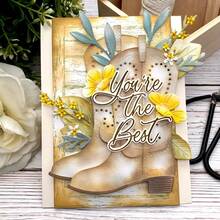 Matrices de découpe en acier au carbone, moule de découpe de fleur décorative pour chaussures, artisanat de cartes en papier DIY, utilisé pour la découpe de matériaux fins, la décoration d'artisanat de cartes, le gaufrage, outils pour projets domestiques