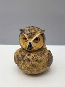 1 buc figurină hibridă din rășină Raccoon cu culori mixte, statuie animală lucrată manual cu textură realistă a blanii, ochi expresivi decor pentru casă, cadou unic pentru iubitorii de animale, afișare pe raft de birou, stil aleatoriu, sortiment de culori, surpriză de colecție