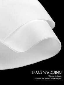 大码性感荷叶边短袖玫瑰连衣裙。优雅高腰，凸显曲线，鱼尾裙摆设计，适合正式场合、约会、派对、婚礼、伴娘、毕业典礼、婚礼宾客、返校、情人节等场合。 - 白色 - 查看 7