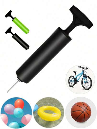 Portable Hand Pump For Volleyball, Football, Basketball, Durable Balloon Inflator With Needle,Father's Day, Mother's Day, Christmas, Thanksgiving, Halloween, Valentine's Day Gifts