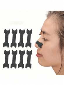 10/30/50 PCS Anti-Snoring Nasal Strips, Nasal Dilators For Quiet Sleep Breathing Or Exercise, Nose Strips, Anti-Snoring Strips, Reduce Snoring, Stop Snoring, Breathing Strips, Nasal Clips
