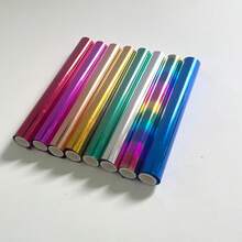 1 Roll Hot Stamping Foil Paper, Gilding Paper, Handmade Paper, For DIY Scrapbooking, Card Making, Art Supplies, 118.11 Inch X 5.91 Inch, Multiple Color Options