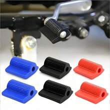 2 件通用摩托车变速鞋保护器，防滑橡胶变速杆垫脚踏板配件 - 均碼 - 查看 2