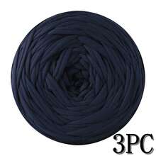 1/3 Pcs T-Shirt Yarn, Woven Fabric Knitted Yarn, Used For Crocheting And Knitting Bags, Cushions, Dolls, Handicraft Crochet Projects - Multicolor - View 169