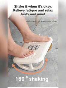 Swinging Foot Pedal, Thick Anti Slip Design, 180 ° Free Rotation, Home Fitness Equipment, Enhances Leg Lines, Comfortable , Available In Multiple Colors