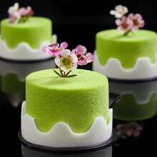 Upgraded Blue Chocolate Cookie Mold, New Cylindrical Cookie Silicone Mold, Suitable For Candy Mini Cake Jelly Baking. Suitable For Christmas And Other Parties - Màu xanh lam - Xem 4