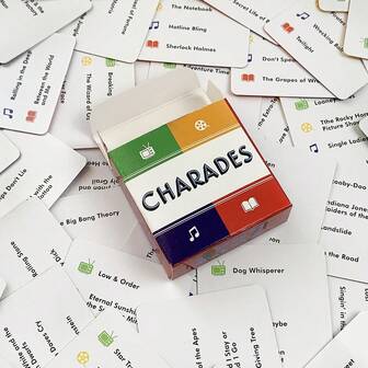 Complete Media Recognition Game Set With Thematic Content Cards And Interactive Performance Mechanics