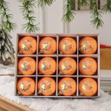 12 piezas Juego de adornos de bolas de Navidad, decoraciones colgantes para el árbol de Navidad brillantes, bolas de adorno de colores, decoraciones colgantes con forma de corazón, adecuadas para Navidad, Halloween, bodas, San Valentín y Año Nuevo, ideales para decoración de fiestas en el hogar y regalos de celebración, decoraciones navideñas, decoración de escenas navideñas, decoraciones navideñas para el hogar, regalos de Navidad, decoración navideña - Multicolor - Ver 17