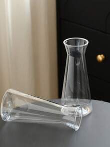 1/2/5/8/10 chiếc Bình hoa nhựa kiểu kim cương chất lượng cao, hoa trong suốt làm thủ công, thích hợp cho nhiều loại bó hoa và đồ trang trí, lý tưởng để cắm trên bàn, đám cưới, tiệc tùng, trang trí Giáng sinh, 17*7,5*5,5cm - Trong sáng - Xem 12