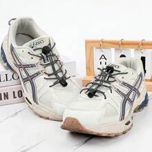 Estilo4 Pares Agujetas Elasticas Para Tenis, Agujetas EláSticos Con Sistema De Cierre RáPido Sin Amarres, Unisex, ParaTodos Los Zapatos, Zapatillas De Deporte Y Zapatos CasualesVersióN Mejorada - Negro+Blanco+Gris+Azul - Ver 3