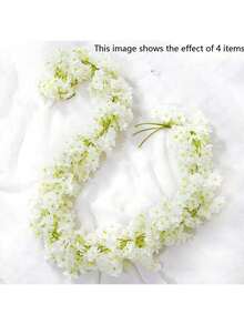 6 piezas de 1.8m de largo Guirnalda de flores de cerezo artificial para decoración del hogar, habitación, boda y fiesta en primavera