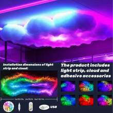 Creative Thundercloud Lamp DlYjRGB Color Changing, USB Powered. Suitable For Christmas, Halloween, Game Rooms, Garages, Clubs, Bars And DJ Parties. Creative Multi-Color MoodLighting. - 3 phút - Xem 9