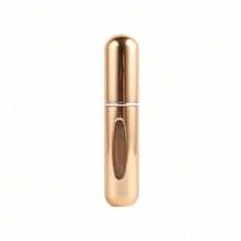 1Pc Bottom Filling Spray Bottle Perfume Bottle Aluminum Bottom  Perfume Bottling Portable Cosmetic Bottle - 5ML*亮金色*陽極氧化鋁 - 查看 3