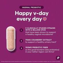 Physician's Choice Vaginal Probiotic - Daily Support For PH Balance, Odor Control, Feminine Microbiome & Flora Health With Cranberry For Women - 2 chiếc - Xem 4