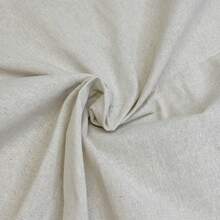 1pc Natural Color Linen Fabric, Linen Embroidery Cloth, For Clothing Crafts, Planter Decor And Tablecloth Embroidery, Mixed Size Linen Cloth