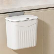 Wall-Mounted Trash Can, Large Capacity Garbage Bin For Home, Kitchen, Bathroom, Living Room With Lid
