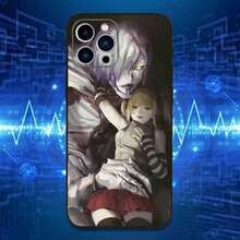 Anime D-Death M-Misa Notes Phone Case Covercompatible With  17,16,15,14,13,12,11 Plus,Pro Max,XS,X,XR,SE,Mini,8,7,Soft Silicone Black Cover,Covercompatible With  17 Case,  17 Pro Case,  17 Pro Max Case - Z2 - View 5