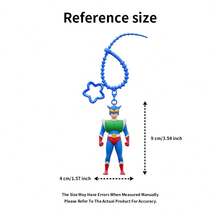 Crayon Shin-chan Superhero Series Keychain - Shinnosuke the Racer Version, Cute Anime Character Accessory - 彩色 - 查看 10