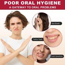 SP-6 Probióticos pasta de dientes blanqueadora, pasta de dientes probiótica SP6, promueve dientes saludables, aclaramiento y eliminación de manchas (1 unidad) - Rojo - Ver 5