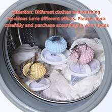 3pcs Multifunctional Washing Machine Cleaning Ball - Suitable For Washing Machines, Washing Machine Cleaners, Hair And Remover, Debris Collector, Suitable For Front/Top Washing Machines, Reducing Detergent Use, Energy Efficient