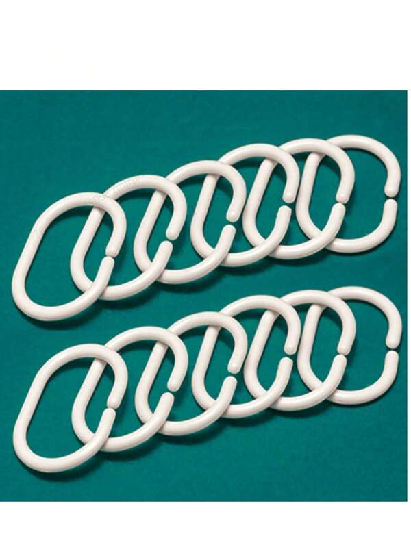 Vintage Floral Pearl Print Waterproof Shower Curtain With 12 Hooks, Machine Washable Polyester Woven Art Theme Bathroom Curtain Christmas Decor