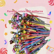 15/30 buc + 1 ascuțitoare, creioane din lemn HB de culoare aleatorie cu radiere - design creativ în formă de animal colorat, radiere înlocuibile, material din lemn natural potrivit pentru școală, birou și rechizite de artă