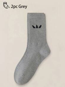 40pcs/30pcs/24pcs Unisex Comfortable Sports Socks, Men's Long Socks For Sports And Training, Women's Long Socks For Casual And Business Wear, Antibacterial, Soft, Black And White, Odor-Resistant, Moisture-Wicking, Lightweight And Comfortable, Suitable For Autumn/Winter, 20pcs/10pcs/8pcs/6pcs/4pcs/2pcs Set, Autumn