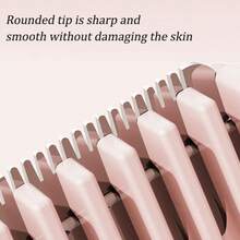 1 件女士电动剃须刀，双头二合一设计，USB 充电，私密脱毛器，适用于腋下、比基尼线、腿部 - 時尚款 - 查看 5