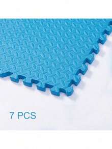14PCS/9PCS/7PCS 30 * 30cm/11.81 * 11.81 Inch Splicing White Foam Floor Mats, Multi-Function EVA Foam Tiles, Indoor Household Spliced Fitness Mat, Thickened Anti-Slip Pressure Resistant High-Density Shock Pad. [Product Has A Short Production Cycle, It Is Recommended To Place The Product In A Ventilated Area To Dissipate The Material's Own Odor Before Use] - Multicolor - View 17