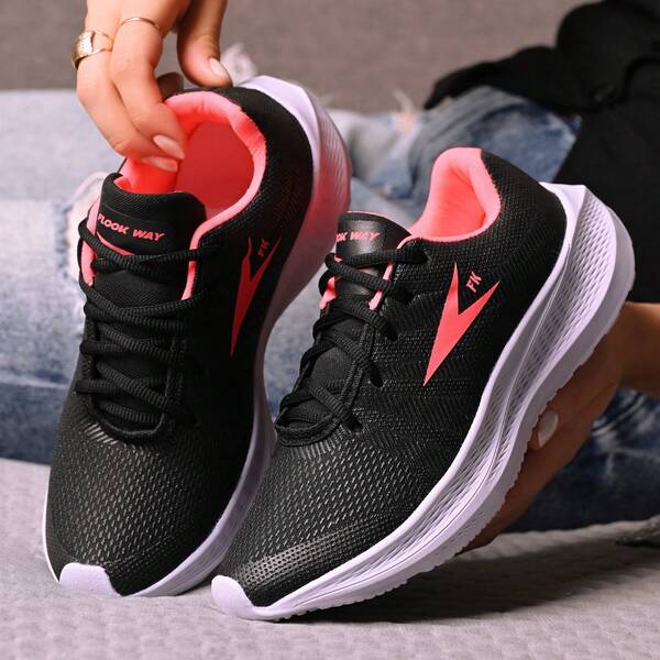 Tenis Feminino Esportivo Academia Treino Corrida Dia Dia Leve Confortável