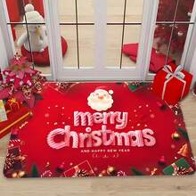 1/2/3 Pcs Thickened 0.47 Inch/1.2 Cm Christmas Kitchen Mat Set - Christmas Decor, Non-Slip Memory Foam Bottom, Suitable For Kitchen, Home Office, Laundry Room, Bathroom Decoration - Multicolor - View 16