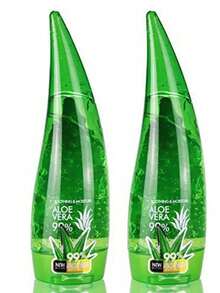 PINK KEY 12/6/3/2/1 Geles de Aloe Vera Sábila Hidratante Y Reparador Suavizante Grande 300ML - 3 PIEZAS - Ver 3