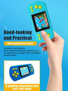 1pc Handheld Game Console With 218 Built-In Old-Fashioned Childhood Memory Games 2.2-Inch Electronic Color Screen Small Portable Nostalgic PSP Mini Retro Handheld