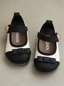 Korean Style Girls' Leather Shoes, New Autumn Kids Princess Shoes, Toddler Loafers For Little Girls