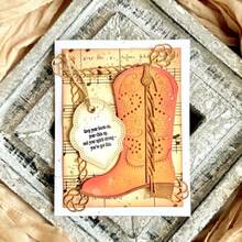 Matrices de découpe en acier au carbone, moule de découpe de fleur décorative pour chaussures, artisanat de cartes en papier DIY, utilisé pour la découpe de matériaux fins, la décoration d'artisanat de cartes, le gaufrage, outils pour projets domestiques