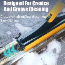 2 In 1 Floor  Scrub  Adjustable VSd Cleaning Wit Long andle Batro Ken Cre Squeegee 120 ree ting Re ead Deck  Deck Ti Scrub es  Cleaning Kaki - Caqui - Ver 4