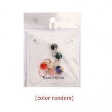 6 Stücke Kunststoff Strickmaschen Markierer, süße Strickmaschen Halter, Pullover Strickmaschen Markierer, für Stricken, Häkeln, Nähen, Strick-DIY und Handwerk, ideales Geschenk für Nähbegeisterte (zufällige Farbe)