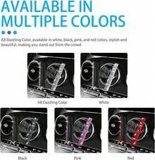 1pc Decorated Car Phone Holder - Hồng - Xem 4