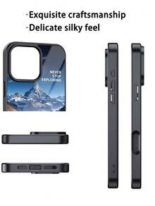 Funda de teléfono con espejo con tema navideño, antideslizante y resistente a golpes 2 en 1, funda de teléfono premium compatible con Apple 17 Series, Galaxy S Series (S24, S23, S25), Apple 11, 12, 13, 14, 15, 16 Pro, 16 Pro Max, 14 Plus, 15 Plus, 16 Plus, 15 Pro Max, Galaxy A15, A34, A35, A55